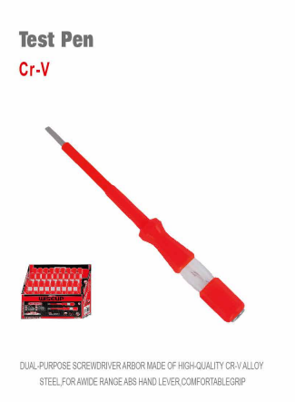 WISEUP Large Test Screwdriver 4*180MM