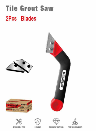 WISEUP Tile Grout Saw 2Pcs Blades