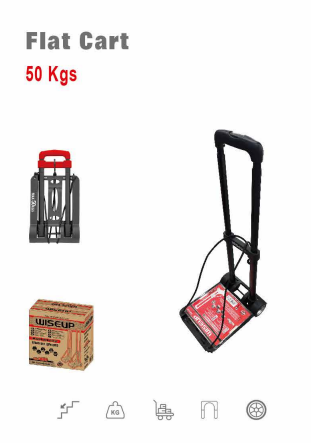 WISEUP Flat Cart 50 Kg