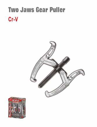 WISEUP Heavy Duty Two Jaws Gear Puller 6"