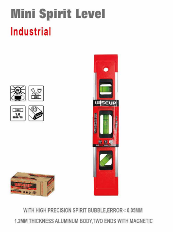 WISEUP Spirit Level – 20 Cm