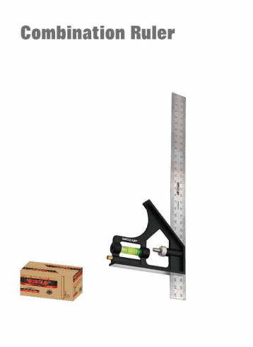WISEUP Combination Ruler  – 30 Cm