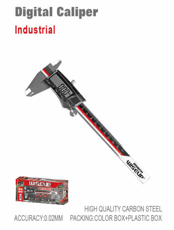 WISEUP Industrial Digital Caliper – 150 Mm