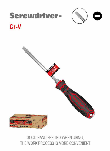 WISEUP Striking Slotted Screwdriver – 6" × 150 Mm