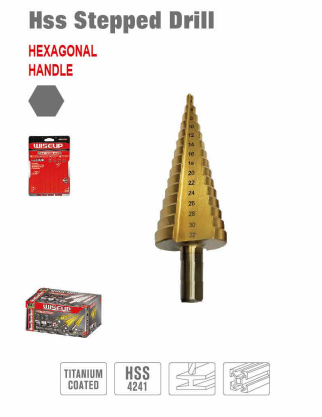 WISEUP Step Drill Bit 20 Mm