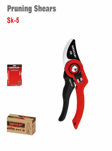 WISEUP Garden Shears 9"