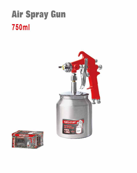 WISEUP F-75S Hex Straight Metal Spray Gun