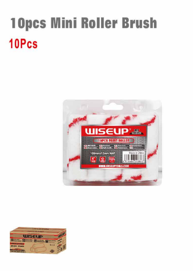 WISEUP Paint Roller Refill Set 4" 10 Pcs