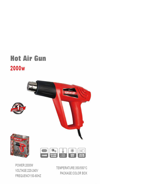 WISEUP Heat Gun 2000W