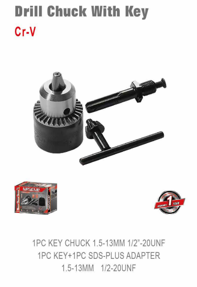 WISEUP Drill Chuck 13mm (2 Pcs)