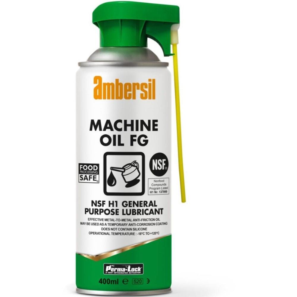 AMBERSIL® MACHINE OIL FG Perma-Lock 400ML High-efficiency and effective general-purpose lubricating and penetrating oil