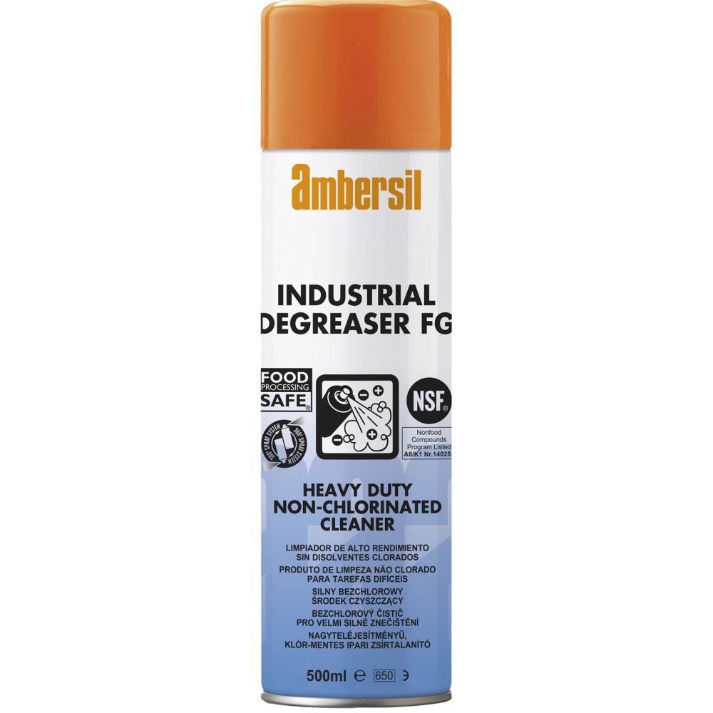 AMBERSIL® INDUSTRIAL DEGREASER FG 500ML A powerful, versatile degreaser specifically designed for use in the food industry.
