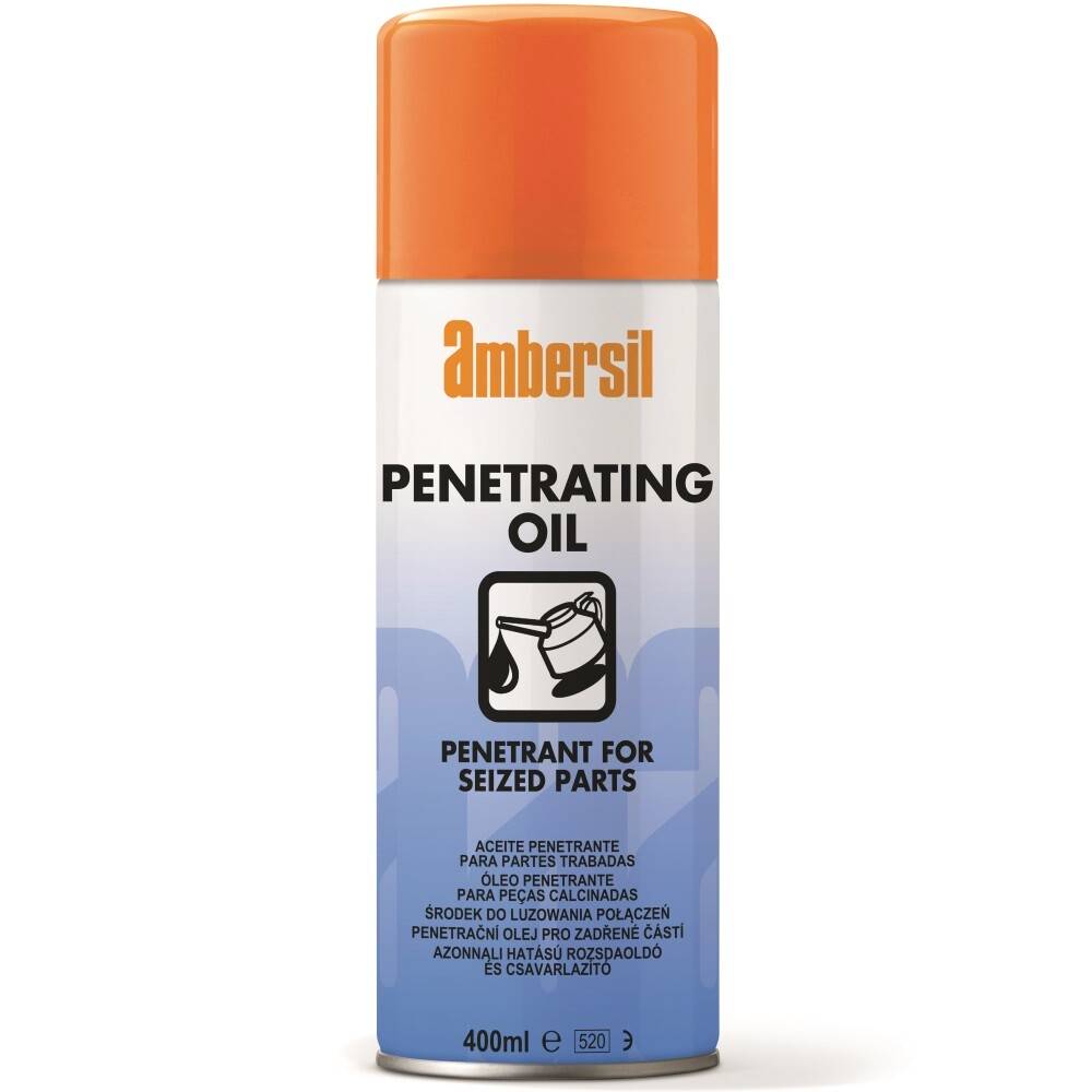 AMBERSIL® Penetrating Oil 400ML Professional penetrating oil – the quick solution for freeing rusted and frozen parts