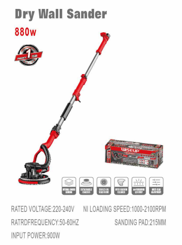 WISEUP Wall Sander 880W