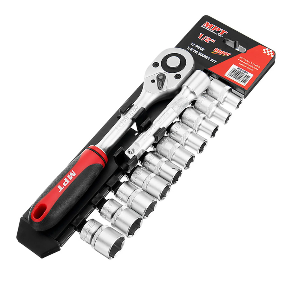 MPT 12PCS 1/2 Inch SOCKET SET - MHG02001