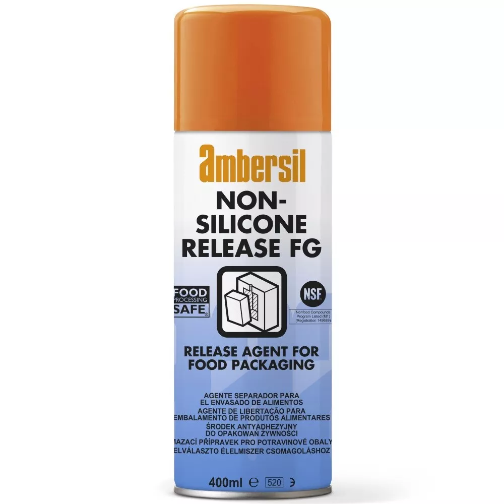 AMBERSIL® NON-SILICONE RELEASE FG 400ML Silicone-free mold separator for the food industry