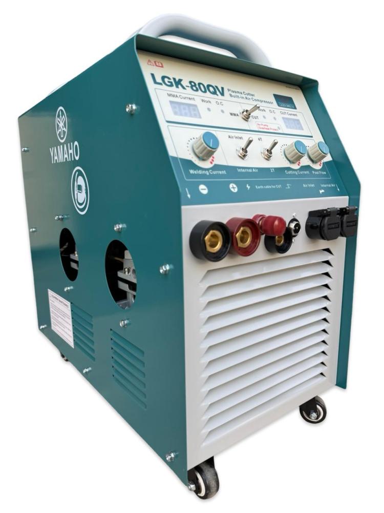 Plasma Cutting & Welding Machine 80A With Built-in Compressor LGK8-80QV