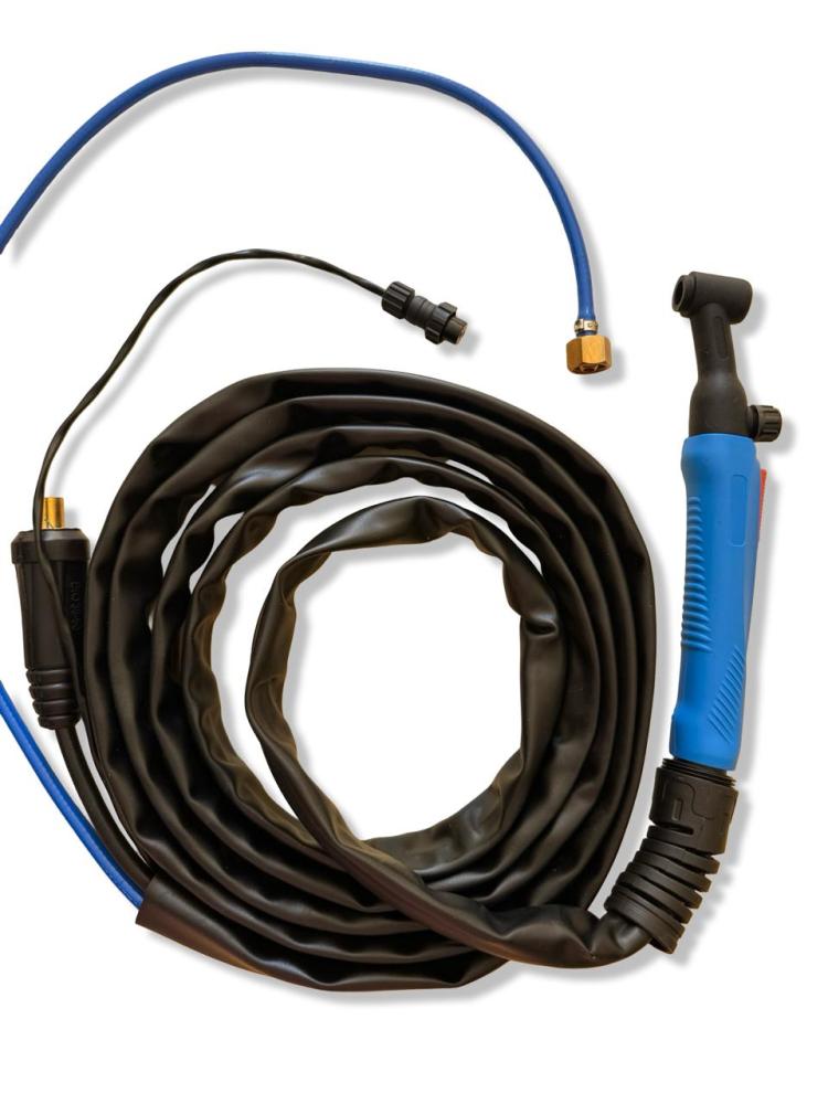 Air-Cooled TIG Torch WP26 - 8 M, Nut Fitting