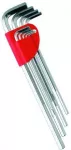 Hex Key Unior 9Pcs 1.5:10 mm long