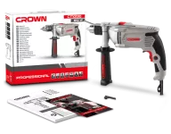 Crown Impact Drill 13mm 810w