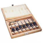 Tapered Drill & Countersink Bit Set 7pc Amtech