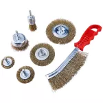 7 Piece wire brush set