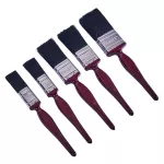5 Piece no bristle loss paint brush set