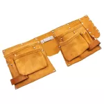 11 Pocket heavy duty leather tool belt