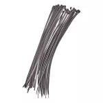 40pc (4.8 X 380mm) Cable Tie - Silver