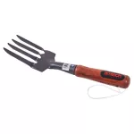 Hand fork with wooden handle