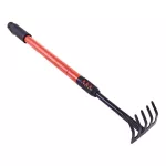 Telescopic hand rake