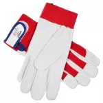 XL (Size 10) Fine leather palm gloves