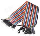 Jumper wire Cable 1P-1P Male to Male -length 20cm- arduino 40PCS