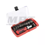 41 Pcs Ratchet Bit Driver And Socket Set