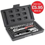 Drive Professional Socket Set 29pc 1/4"
