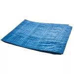 550cm (18ft) x 365cm (12ft) 120 gsm UV tarpaulin - blue