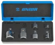 Adapter set in metal box 1/4“:3/4“ 6 pcs