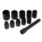 Ferm Air Impact Wrenches Set 1/2" 320 nm