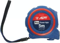 Apt measuring tape 5m plastic metal, red blue
