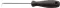 Awl with round, 90° bent blade 165mm