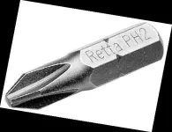 Bit Phillips Screw 1/4" size PH2*25 mm Retta
