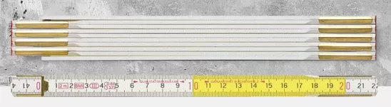 BMI WOOD measuring tape 2 meters