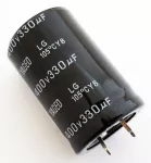 Capacitor 330UF 400V