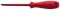 Crosstip screwdriver with insulated blade PH0x60