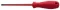 Electric screwdriver with insulated blade 100 * 4mm