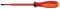 Electric screwdriver with insulated blade 100 * 4mm