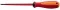 Electrician screwdriver with insulated blade 200*10mm