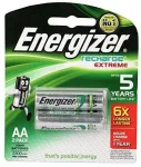 Energizer 2 AA Rechargable Batteries 2300MAH