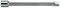 Extension bar 1" 400mm