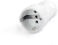 Female Plug, 2 Pin with Earth 16A / 250v